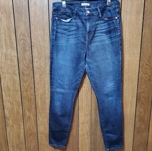 Good American Good Waist Jeans Women’s  Dark Wash Skinny Stretch Size 14/32